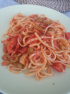 Una foto de Tagliatelle alla Puttanesca