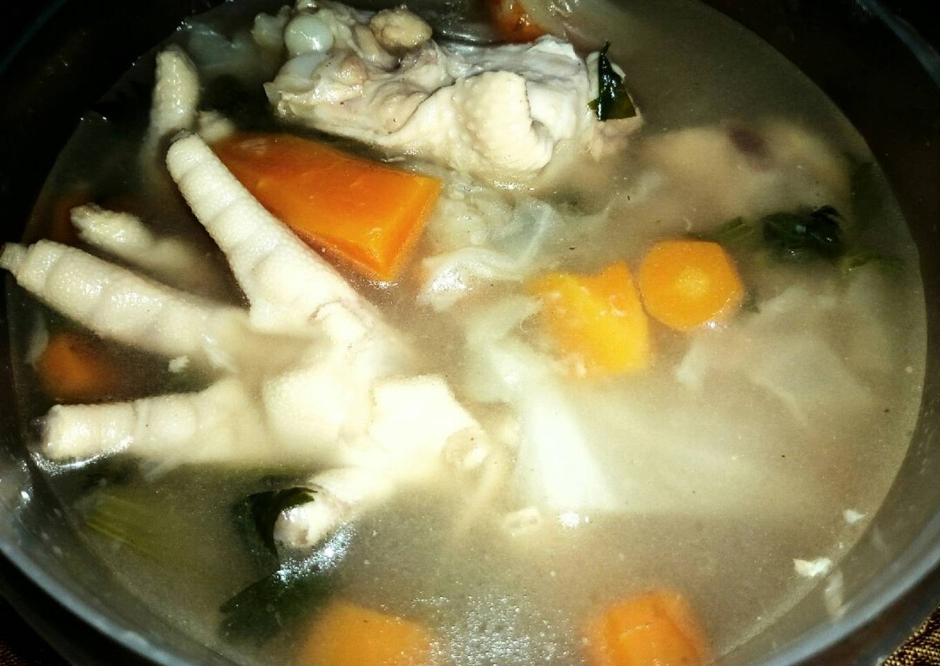 Sayur Sop Ceker Ayam