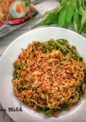 Foto resep 149. Indomie Balacan Kangkung