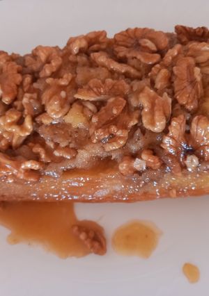 Una foto de Budín con nueces