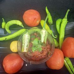 Spicy Tomato chutney A picture of Spicy Tomato chutney.