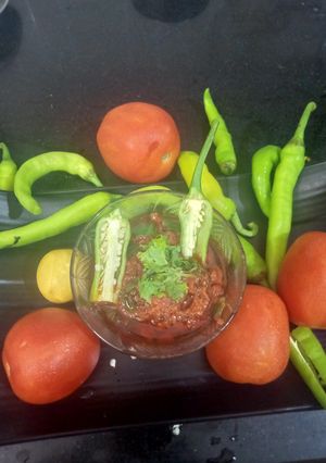 A picture of Spicy Tomato chutney.