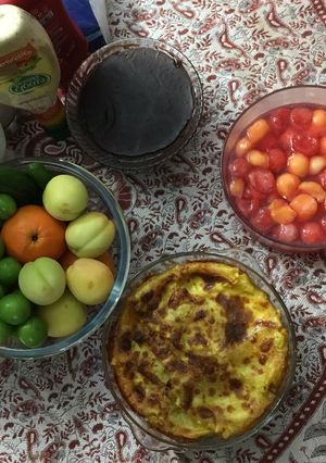 عکسی از دستور لازانيا كيكی