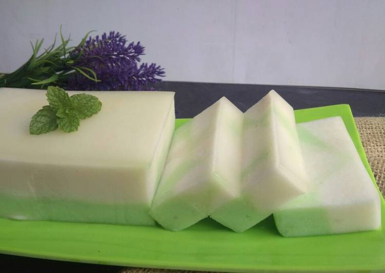 Puding busa putih telur