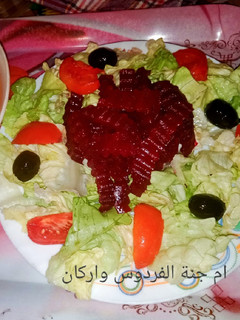صورة لوصفة سلاطة