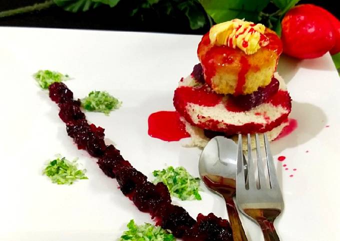 Recipe of Super Quick Bread jamies 🍰 butter cake