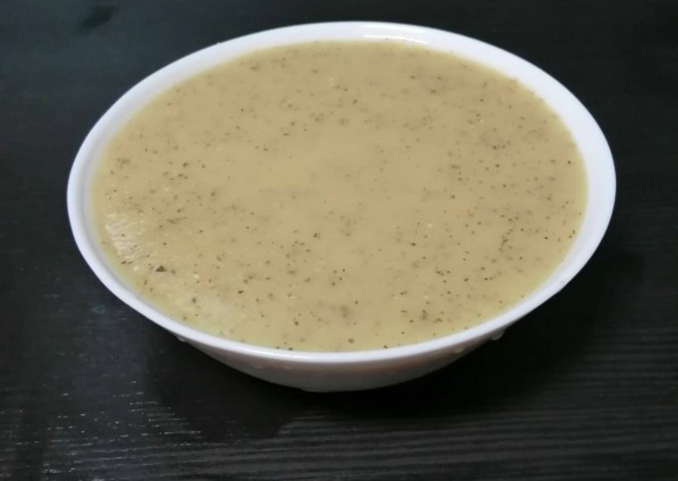 Crema de calabacín