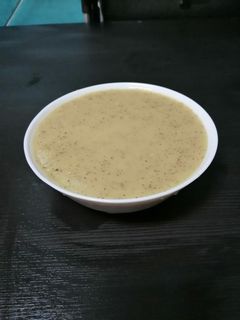 Una foto de Crema de calabacín