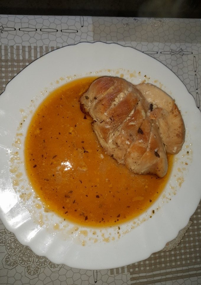 Una foto de Pechugas asadas en freidora de aire