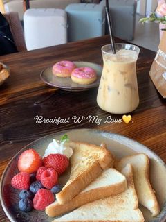 صورة لوصفة توست بالزبده 😋💖