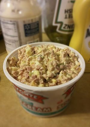A picture of Bologna Salad.