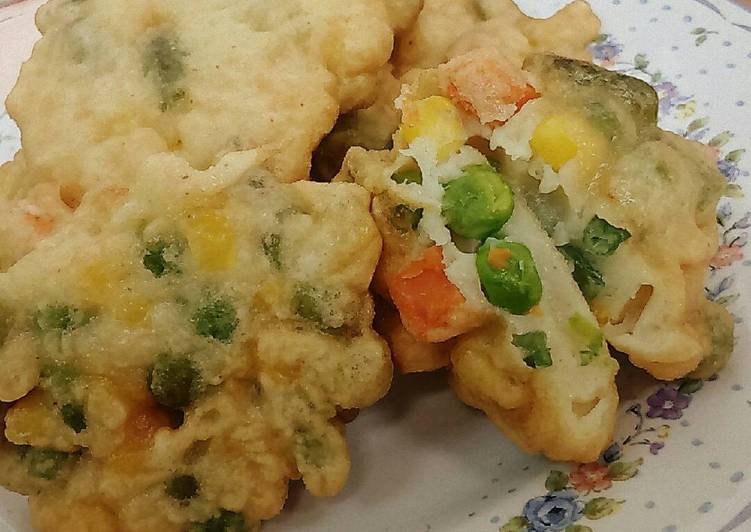 Resep Bakwan sayuran Beku, Lezat Sekali