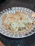 Penne integral ao molho de couve-flor