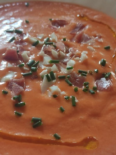 Una foto de Salmorejo