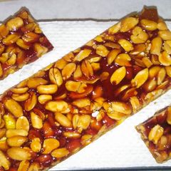 Peanut chikki A picture of Peanut chikki.