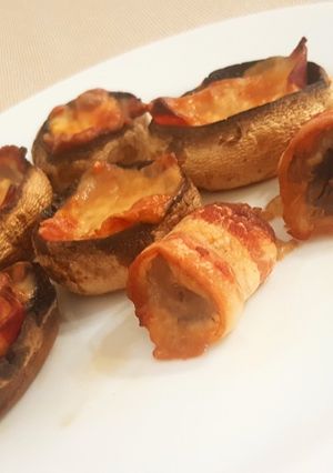 Töltött gomba recept fotója