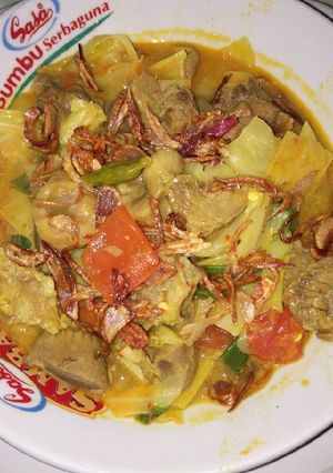 Foto resep Tongseng daging ampela
