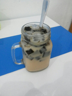 Foto resep Milk Tea Grass Jelly