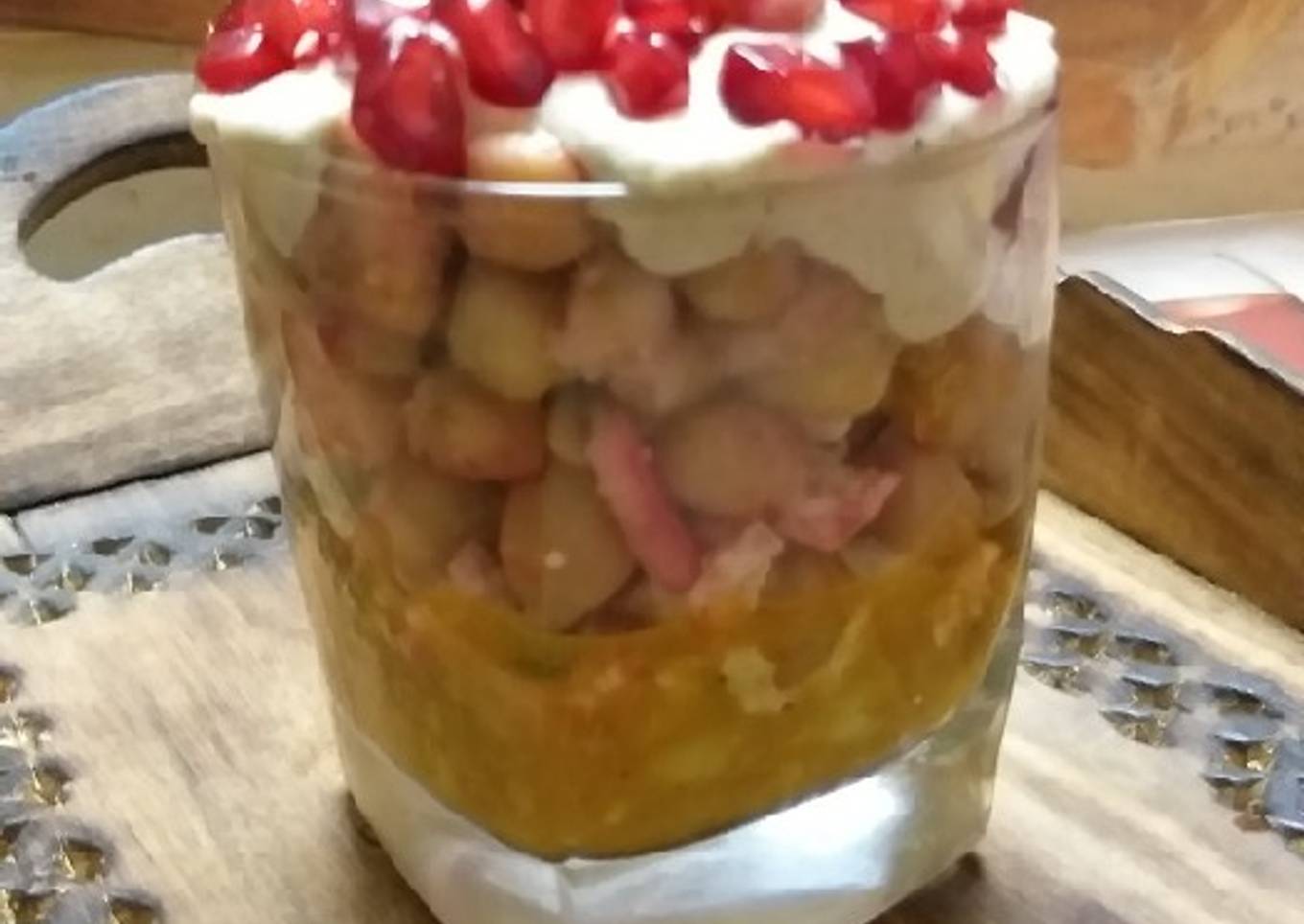 Chickpea tahini chat