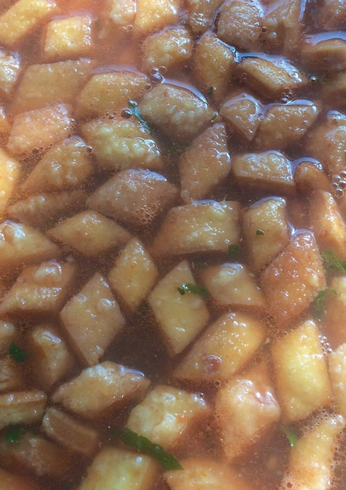 Una foto de Sopa torteada o sopa de pan