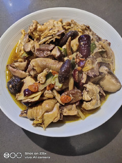 A picture of Steam Chicken.