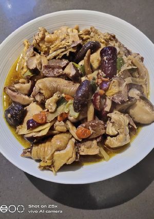 A picture of Steam Chicken.