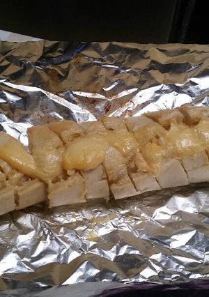 Una foto de Pan de ajo