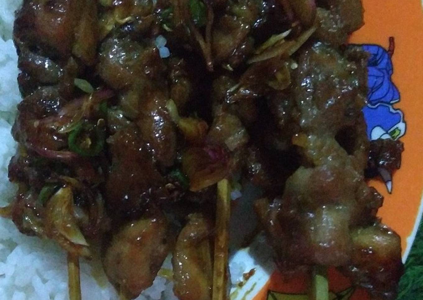 Sate ayam manis