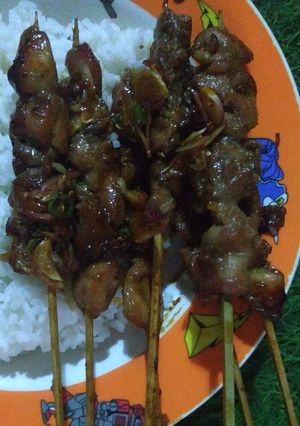 Foto resep Sate ayam manis