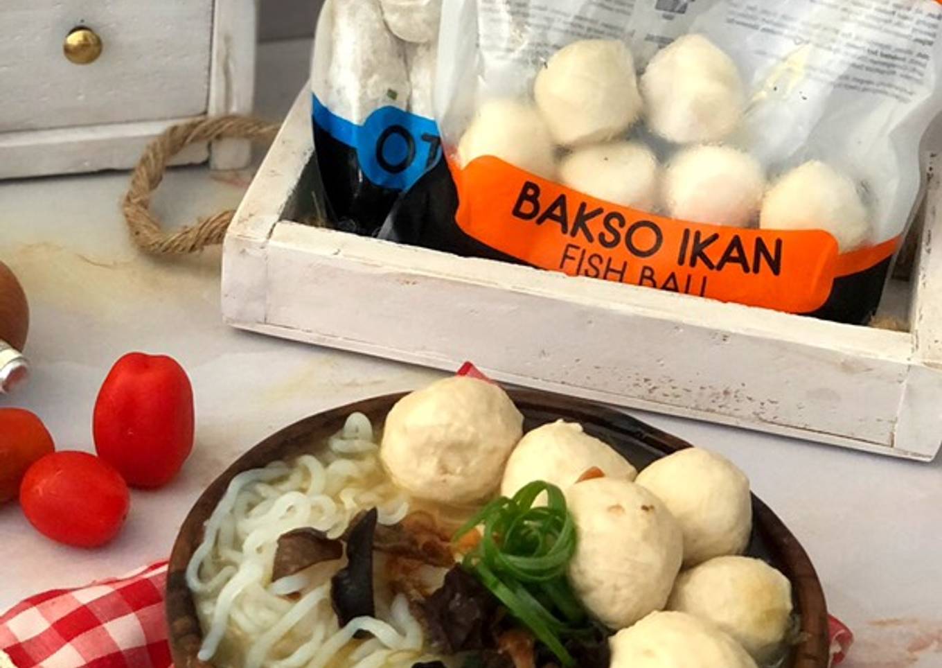 438. Tekwan Bakso Ikan dengan Mie Shirataki #KudapanBulat