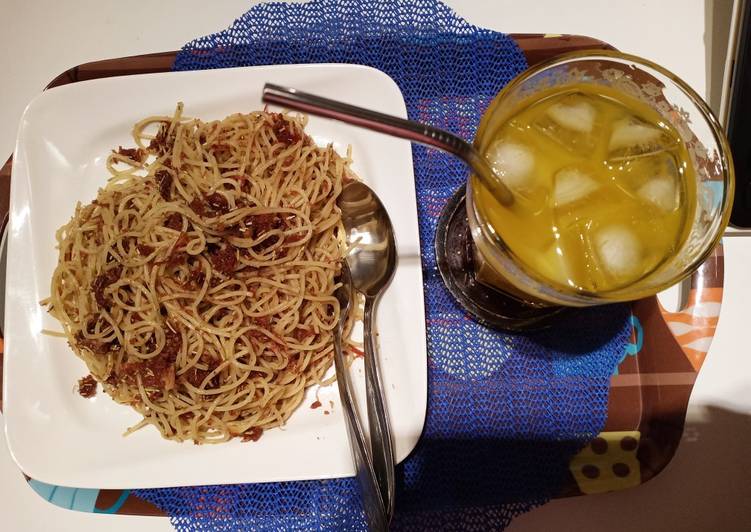 Resep Spageti cornet oleh arsyilla lee Cookpad