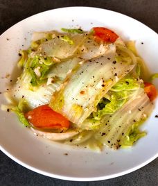 rau cải thảo xào cà chua