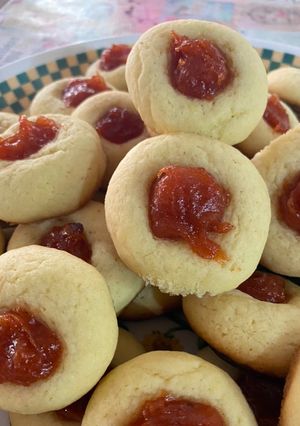 Una foto de Pepas con membrillo caseras