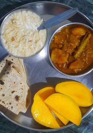 मीठे जवे (meethe jave recipe in Hindi) रेसिपी मुख्य फोटो