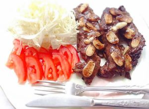 Hình của món Dẻ sườn bò đút lò.