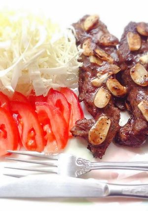 Hình của món Dẻ sườn bò đút lò.
