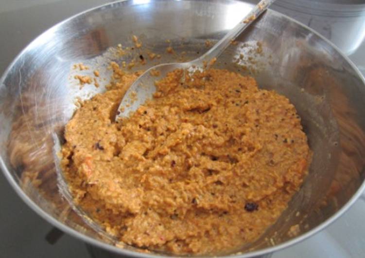 Spicy Tomato Chutney without Onions