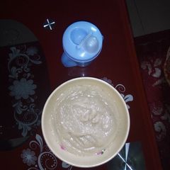 A picture of Rice as lunch.