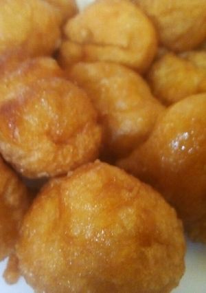 A picture of Kaimati)sweet fried dumpling#Ramadhancontest.