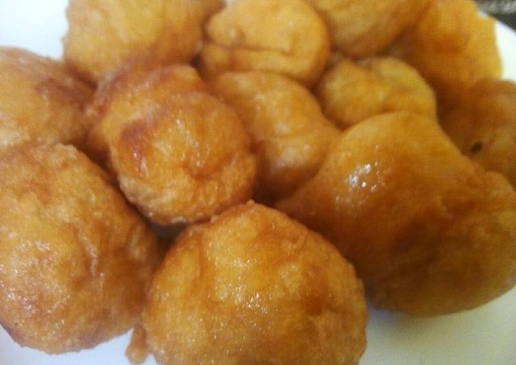 Recipe of Homemade Kaimati)sweet fried dumpling#Ramadhancontest