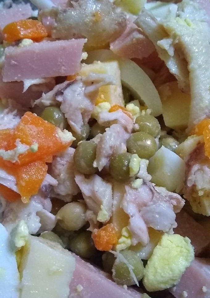 Una foto de Ensalada rica, fresca y saludable