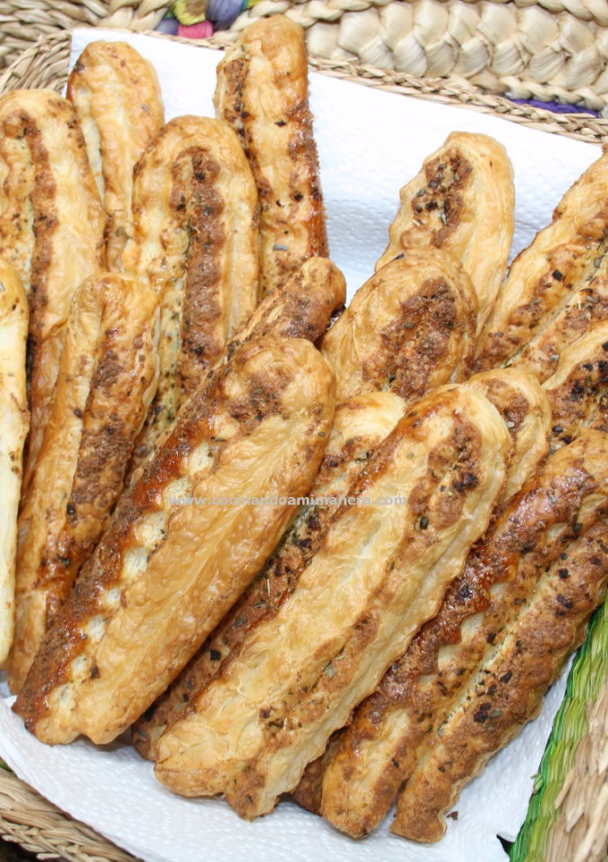 Una foto de Saladitos de Hojaldre
