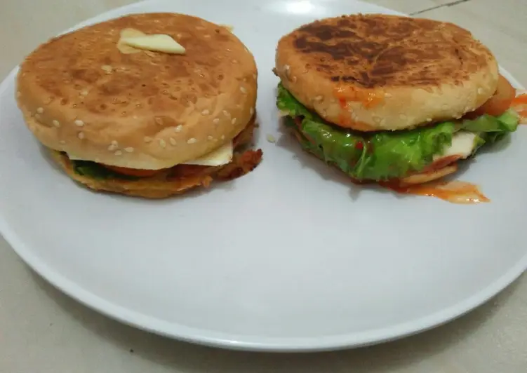 Masakan Unik Burger KW Ala Warung