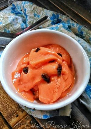 Foto resep Eskrim Pepaya