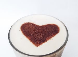 Hình của món Milo cheese bọt biển.