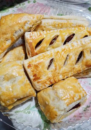 Foto resep Puff pastry panggang: sweet apple pie