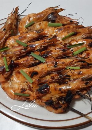 Foto resep Udang bakar madu