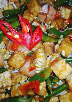 Foto resep Tumis Kacang Panjang Taoge