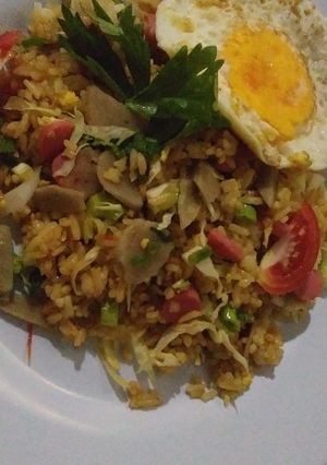 Foto resep Nasi goreng rimba