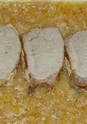 Una foto de Lomo con leche